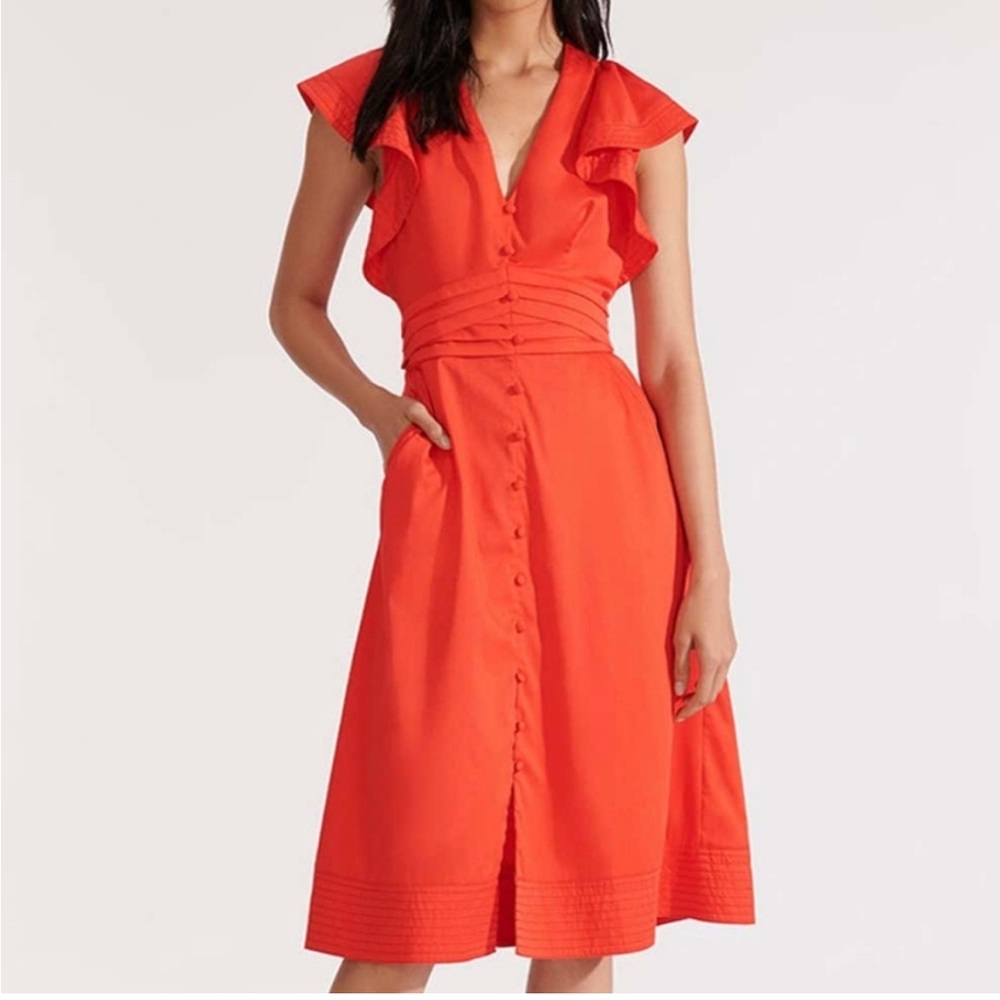 NWT Veronica Beard Sada Midi Dress